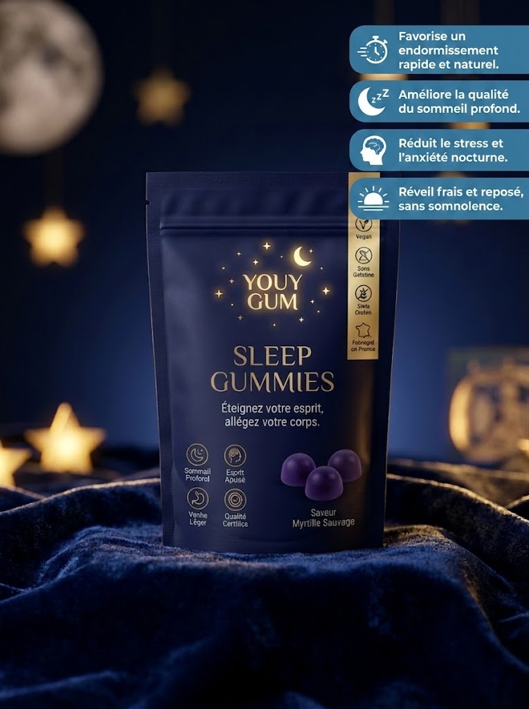 YOUY GUM Sleep Gummies - Vue produit 1